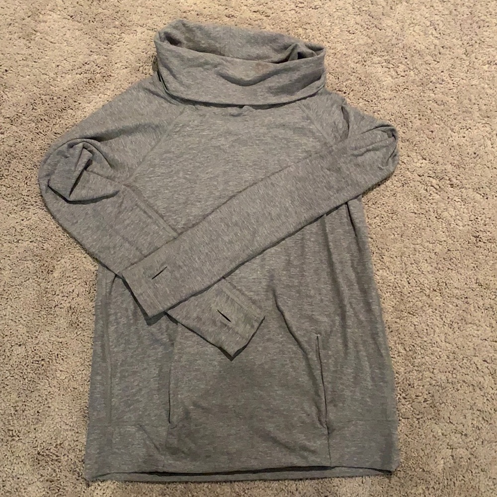 Women’s, XS, Lululemon grey turtle neck long sleeve.